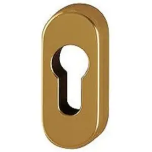 Bocchette HOPPE modello 30PS ovale per porta interna con foro yale in alluminio bronzo Occasione