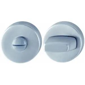 Bocchette HOPPE modello E42KS diametro 52 per porta interna con nottolino wc in acciaio inox satinato Novità