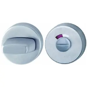 Occasione Imperdibile Bocchette HOPPE modello E42KS diametro 52 per porta interna con nottolino wc con indicatore libero/occupato in acciaio inox satinato