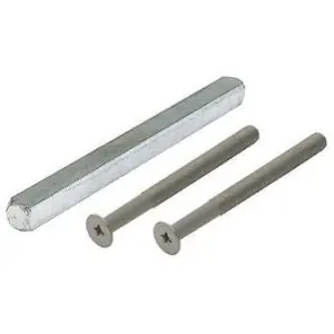 Compra Online Set fissaggio HOPPE per maniglione alzante scorrevole M6 spessore 75-80 zincato