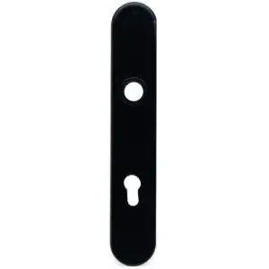 Placca GHIDINI modello MINNY per porta interna con foro yale in nylon nero Acquista Ora