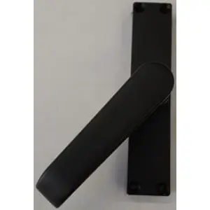Esclusivo Cremonese PASOTTI modello 543A destro per serramento su placca in ottone nero