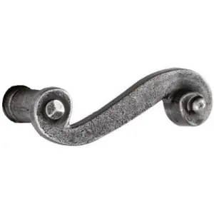 Nuova Collezione Maniglia impugnatura DIDIEFFE modello DOLOMITI per porta interna in ferro silver