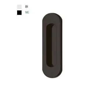 Spedito Oggi Maniglia incasso OLIVARI modello NEMI per serramento con foro cieco in nylon bianco