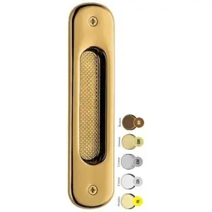 Maniglia incasso COLOMBO modello CD211 per serramento con foro cieco in ottone cromo Popolare