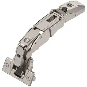 Ultime Pezzi Clip top blumotion cerniera BLUM modello 71B7 ad angolo ampio a protrusione 0 155?, battuta con sormonto, fondello a pressione, nichelato