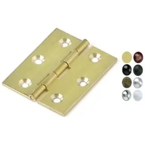Cerniera BIENNEBI modello 47G fresata piana 40x40 per mobile in ottone bronzato Spedito Oggi
