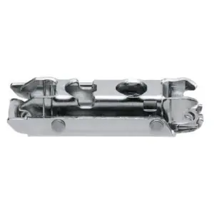 Ultima Occasione Clip piastrina BLUM modello 175H di premontaggio, diritta, 0 mm, acciaio, da avvitare, eccentrico, nichelato