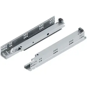 Guida BLUM modello 560H tandem plus estrazione totale tip-on, 30 kg, LN 350 mm, per adattatore, sinistra/destra, zincato Non Perdere