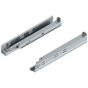 Compra Adesso Guida BLUM modello 560H tandem plus blumotion estrazione totale, 30 kg, LN 400 mm, per adattatore, sinistra/destra, zincato