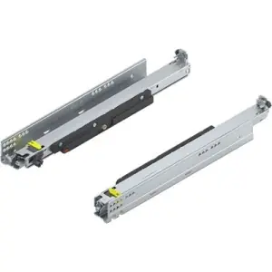 Scelto Dai Clienti Guida BLUM modello 766H movento T blumotion estrazione totale tip-on, 60 kg, LN 500 mm, per adattatore, sinistra/destra, zincato