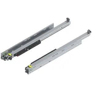 Reso Gratuito Guida BLUM modello 766H movento T blumotion estrazione totale tip-on, 60 kg, LN 650 mm, per adattatore, sinistra/destra, zincato