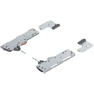 Novità Tip-On Blumotion BLUM modello T60L7 set (unit? + trascinatore + adattatore) per Legrabox/Movento, tipo L5, LN 450-750 mm, peso totale del cassetto o cassettone 35-70 kg, destro+sinistro, nero