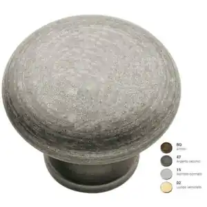 Pomolino REGUITTI spidy modello 121PN diametro 34 per mobile in ottone lucido verniciato Occasione Imperdibile