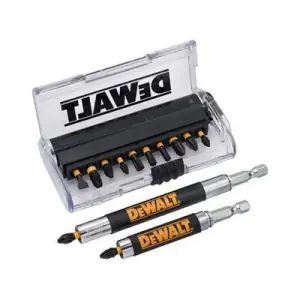 Set inserto e adattore DEWALT modello DT70512T-QZ impact torsion magnetico con guida composto da 12 pezzi Novità