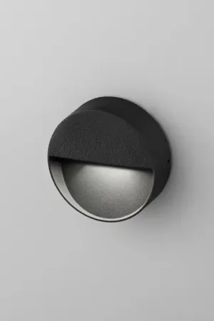 Sconto Egger DLS Applique a LED Vigo, IP54, nero