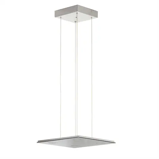 Non Perdere Lampada a sospensione LED Pano metallizzata