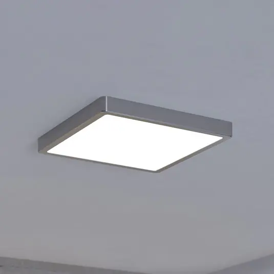 Occasione Imperdibile EGLO connect Fueva-Z, plafoniera 28x28cm, nichel