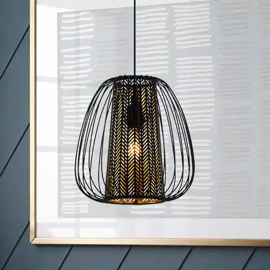 Lampada sospensione Curasao doppio paralume 1 luce Più Venduto