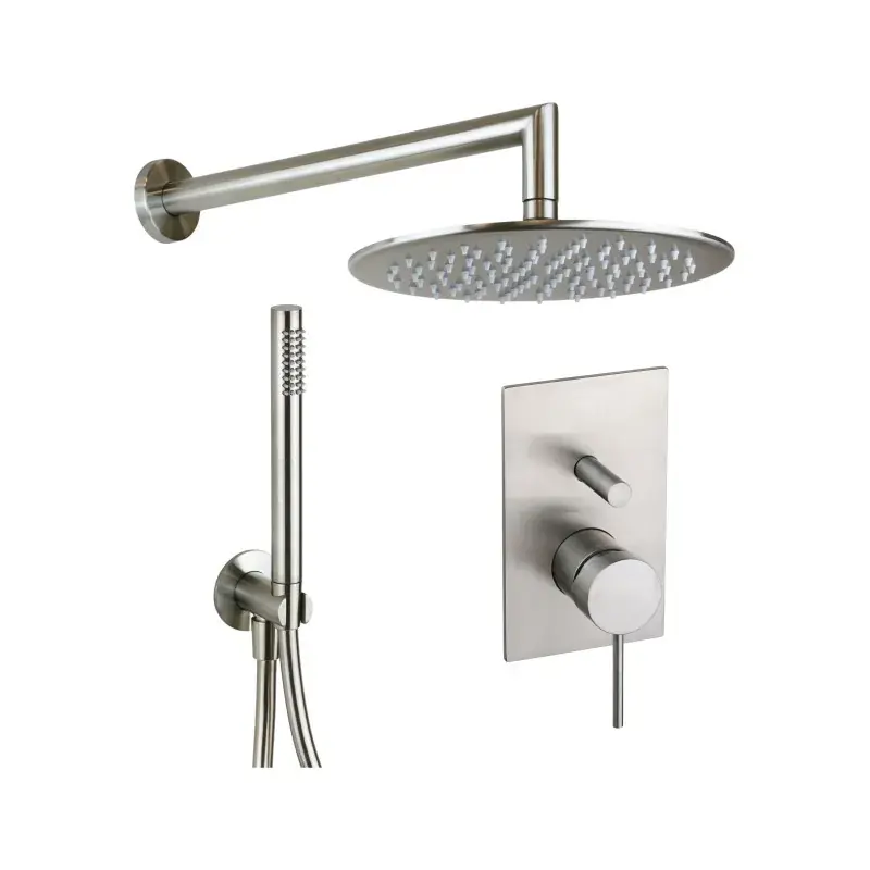 Promozione Esclusiva Set doccia completo in acciaio inox aisi 316 Ercos Stilox KITSTILO1