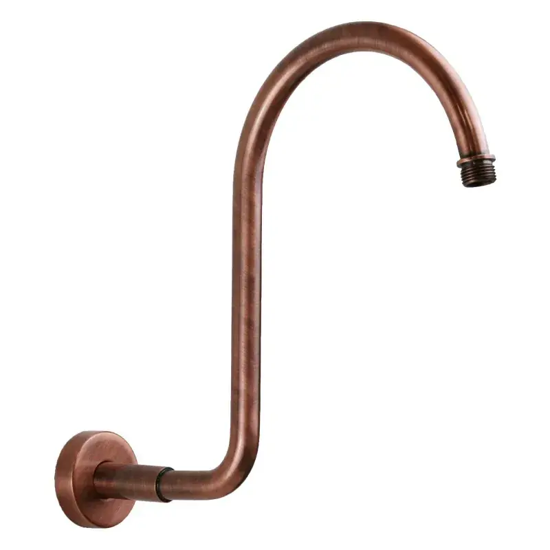 Braccio doccia tondo in ottone finitura rame 305 mm Sphera Offerta Speciale