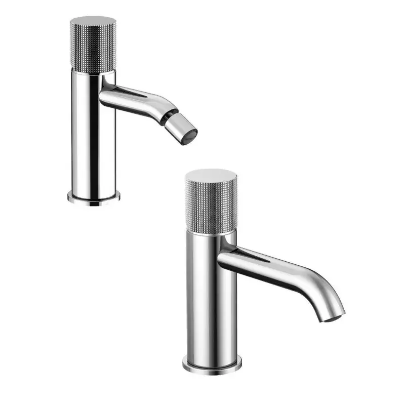 Set miscelatori per bidet e lavabo stile industrial Paini Cox Grip KITGRIP1 Offerta Del Giorno