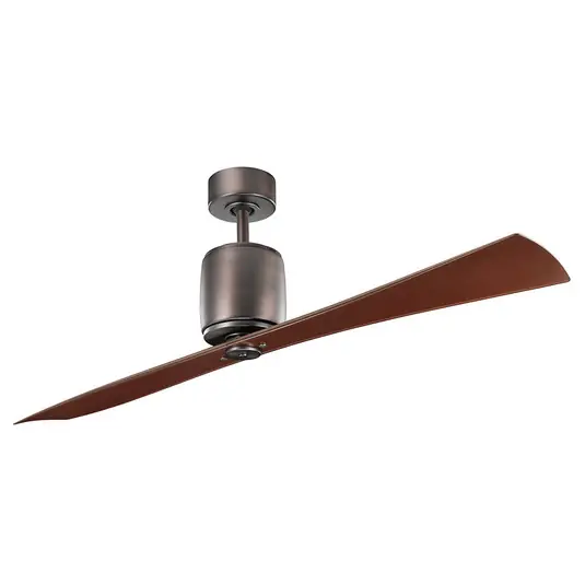 Professionale Ventilatore da soffitto Ferron, pale bronzo oliato
