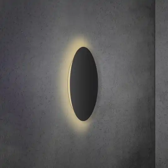 Subito Disponibile Applique a LED Blad nero opaco Ø 24 cm