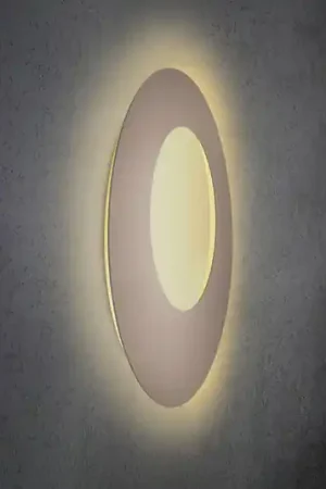 Escale Blade Open Applique a LED color tortora Ø 79 cm Prezzo Basso