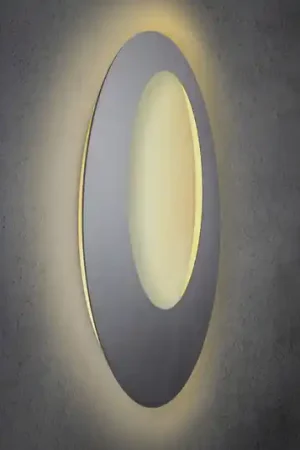 Escale Blade Open applique a LED antracite Ø 95cm Soddisfatti O Rimborsati