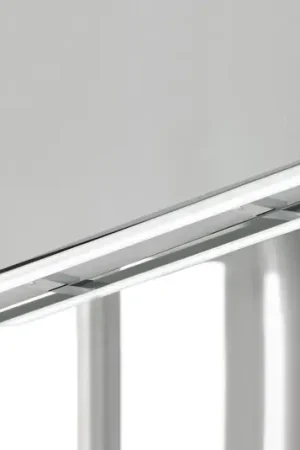 Prezzo Conveniente Luce per specchio a LED Pandora, cromo, larghezza 80,8 cm