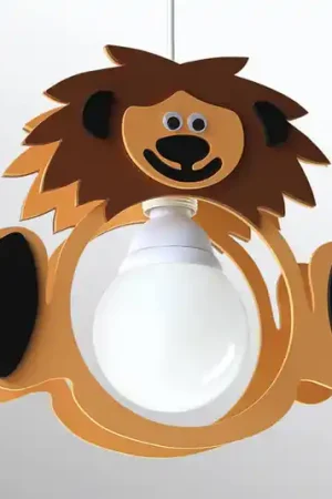 Lampada a sospensione da bambini con motivi leoni Occasione Imperdibile