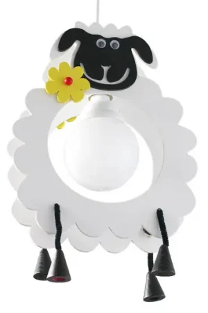 Lampada a sospensione da bambini con motivi pecore Prezzo Conveniente