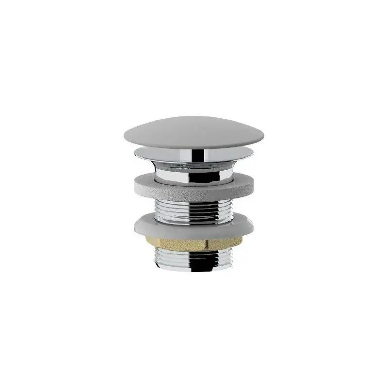 Piletta di scarico clic-clac 1"1/4 di forma tonda in colore bianco opaco Ercos BTSCAOVR67 Vendita Finale