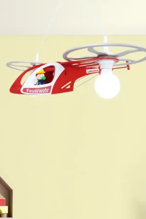 Subito Disponibile Lampada elicottero Fred per la stanza dei bambini