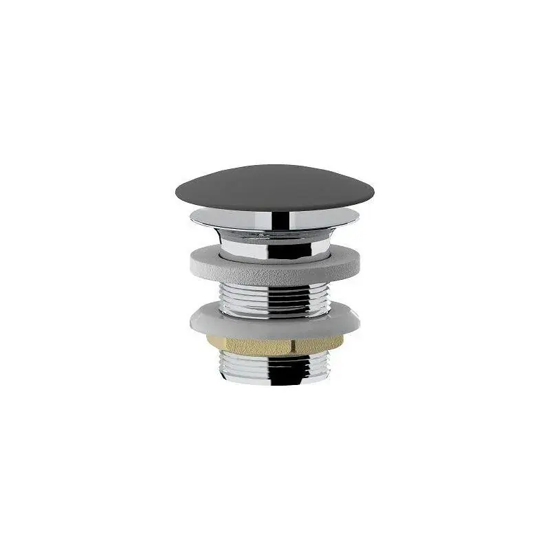 Piletta di scarico clic-clac 1"1/4 di colore grigio opaco con calotta in ceramica Ercos BTSCABVR67 Promozione