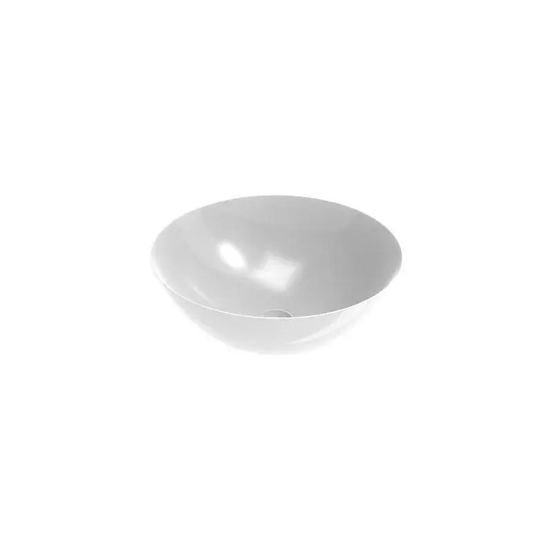 Lavabo d‘appoggio in ceramica colore bianco lucido da 155x416 mm Ercos Musa BLCERLMUSA0001 Vendita Finale