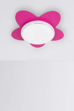 Plafoniera LED fiore Starlight, rosa Offerta