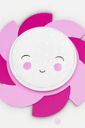 Applique a LED Sun Starlight Smile, rosa Più Venduto