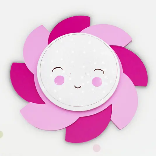 Applique a LED Sun Starlight Smile, rosa Più Venduto