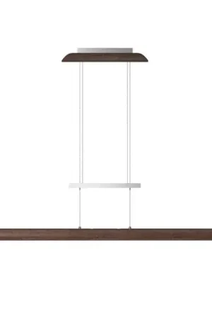 Lampada a sospensione LED Colombia S, noce Offerta Limitata
