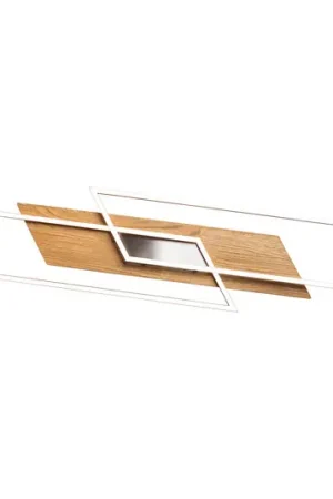 Plafoniera LED Panama XL, rovere naturale Professionale