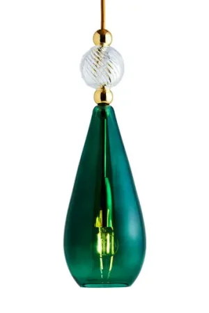 EBB & FLOW Smykke M oro verde edera cristallo swirl Spedizione Espresso