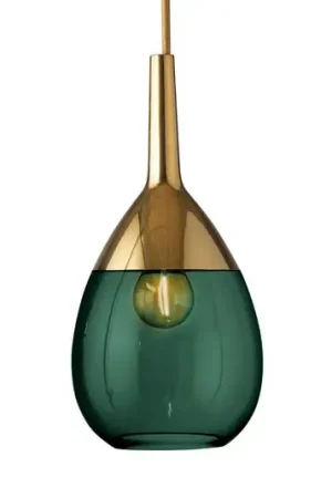 Promozione Esclusiva EBB & FLOW Lute S lampada a sospensione oro edera
