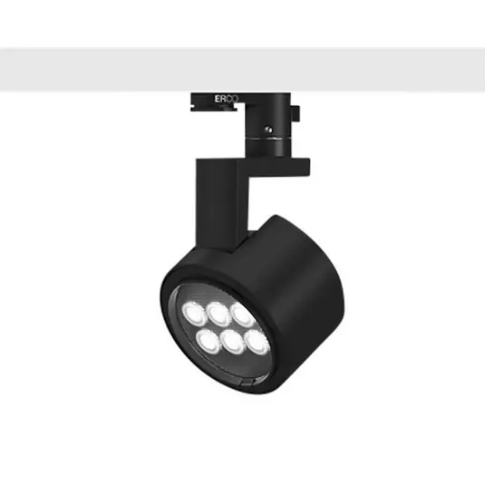 ERCO Parscan 230V Casambi 12W flood 940 nero Reso Gratuito