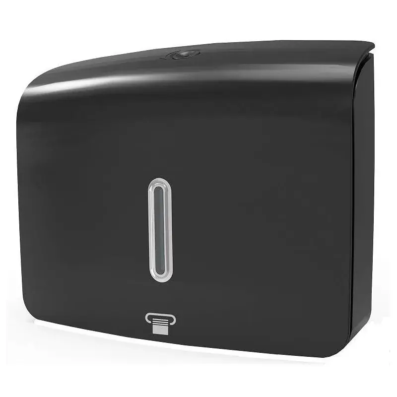 Offerta Del Giorno Dispenser per carta asciugamani in colore nero opaco Tecom 151060NR