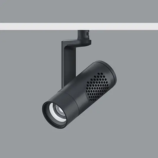 ERCO Eclipse S 48V Casambi 12,4W flood 940 nero Solo Oggi