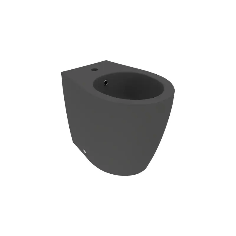 Compra Adesso Bidet a terra in ceramica di colore nero opaco da 52 cm Ercos Kite BCKTEKBIDE