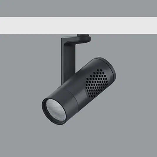 ERCO Eclipse S 230V 12,4W wallwash 930 nero Ultime Pezzi