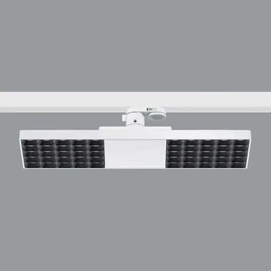 Nuova Collezione ERCO Jilly 230V BT 15W oval wide 830 bianco/nero